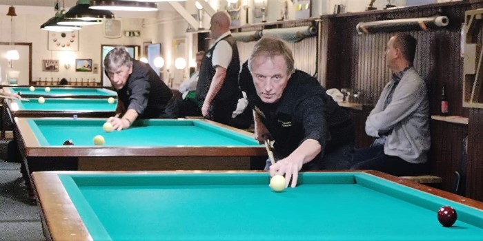 Concentratie bij de kampioen Bertram Toonen
