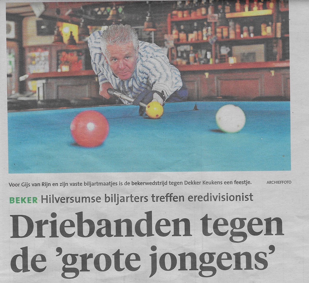 Driebanden tegen de Grote Jongens
